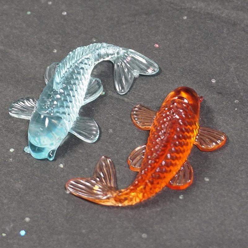 1Pcs 3D Koi Fish Carp Mold Cake Chocolet Baking Mold Cake Decoration Mould Silicone Jelly Handmade Mold