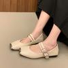 Fashion New  Women Real Leather Shoes for Casual Low Heels Shoes Classic Flats Shoes Spring 2025 Office Lady Footwear