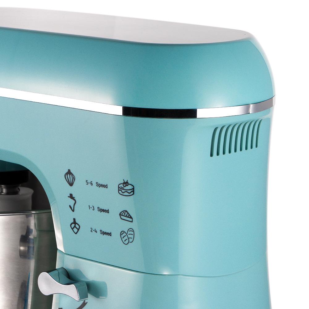 5.5L Multi-functional Automatic Dough Kneading & Mixing Machine with Milk Foam & Egg Beater.