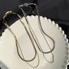 Double Layer Snake Clavicle Chain Necklace Female Fashion Hip-Hop Retro Unique Design Short