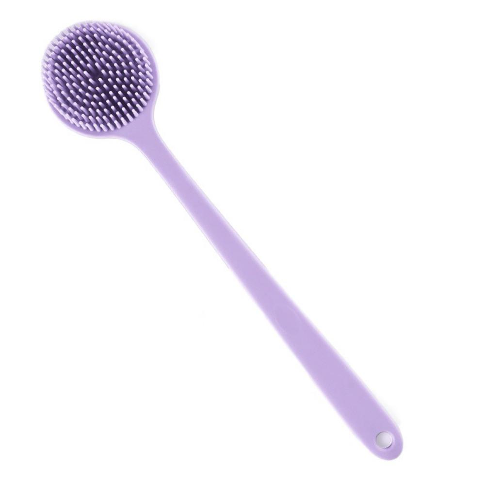 with Hanging Hole Bath Soft Back Brush Anti-Slip Skin Massager Brushes Cleaning Applicator  Lazy