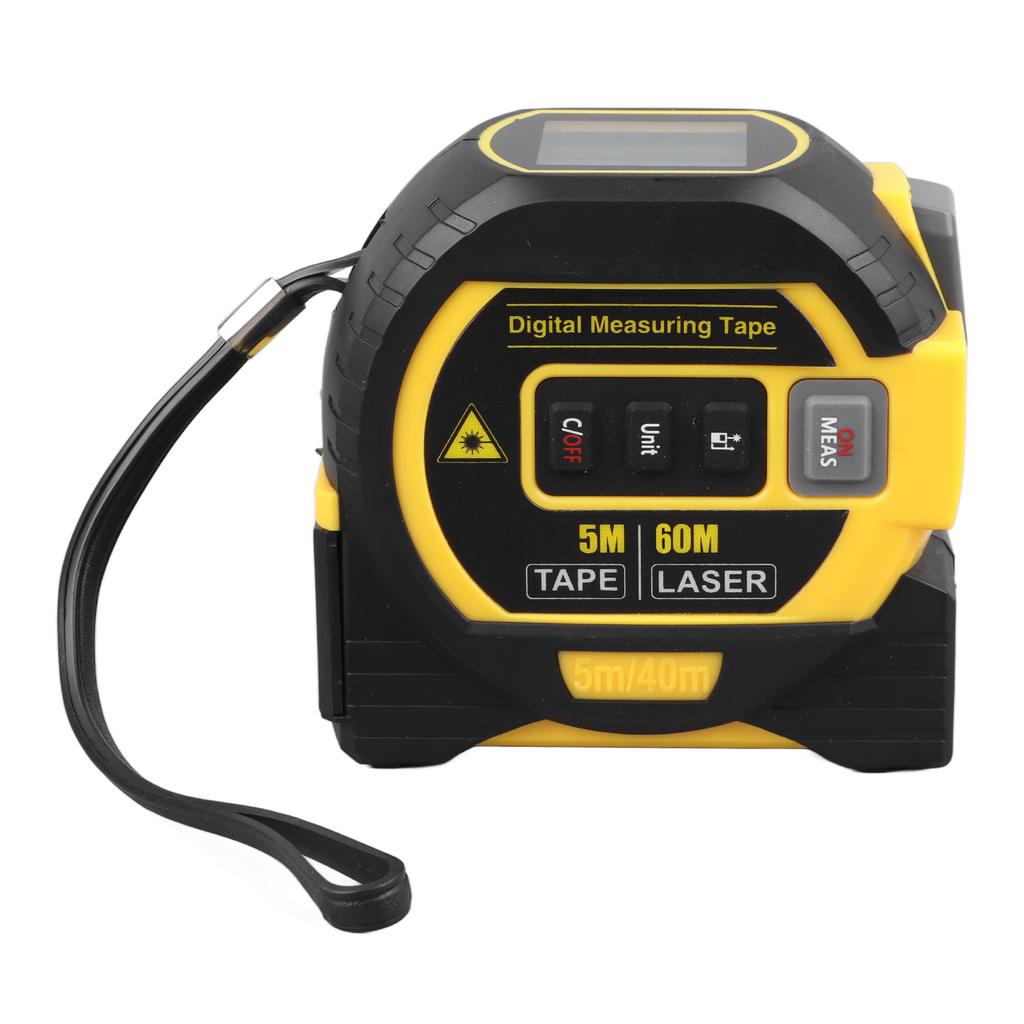 Measuring Sight 3 In 1 Infrared 60m Laser Ranging 5m Tape Measure Vertical Cross Line Laser