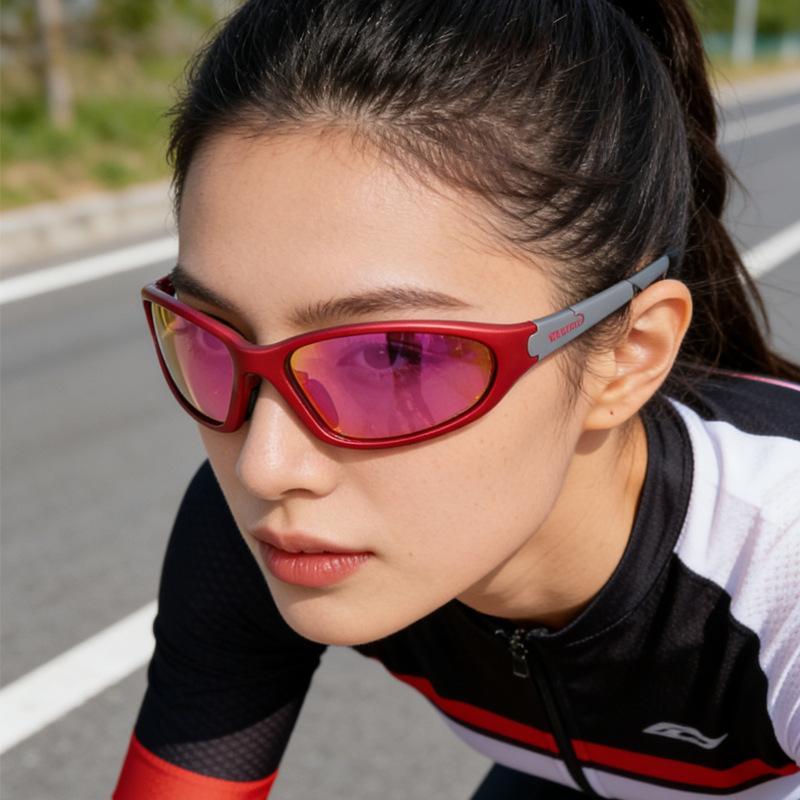 New sports polarized sunglasses, outdoor riding mountaineering sunglasses, men's and women's sunscreen fishing glasses