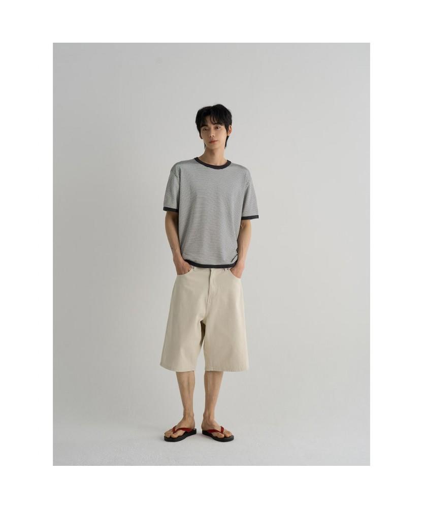 8SECONDS Lightweight Striped Knit Pullover Ash