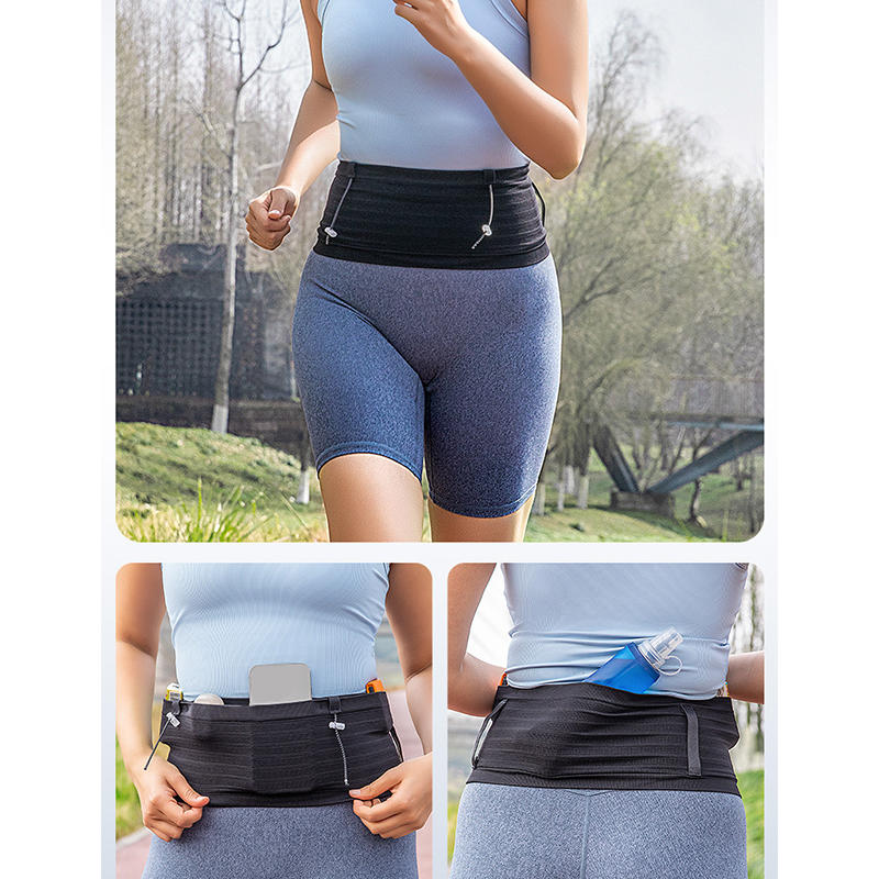 Unisex Fashion Outdoor Running Sports Waist Pack Multifunctional Invisible Breathable Marathon Fitness Mobile Phone Belt Bag