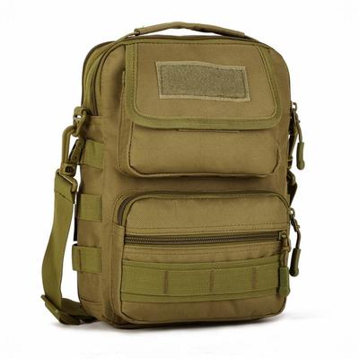 PHOENIX IKKI Vertical Available In 5 Crossbody Shoulder Brown Multi-Pocket Bag, Colors, Camouflage, Waterproof, Outdoor, Multi-Purpose, Bag, Tactical,
