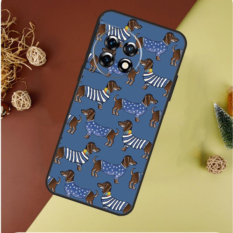 Dachshund Teckel Dackel Dog For OnePlus Nord 4 CE 3 2 Lite N20 N30 9 10 Pro 8T 9RT 10T 10R 13R 12R 11 12 13 Phone Case