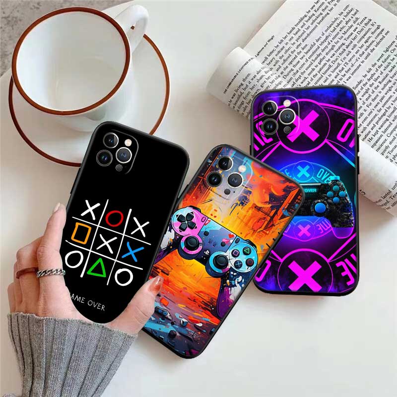 RE32 Game Over New High-End Shell Phone Case for OPPO A3 Pro A72 A74 A76 A77 A77S A78 A79 A94 A95 A18 A40M A58