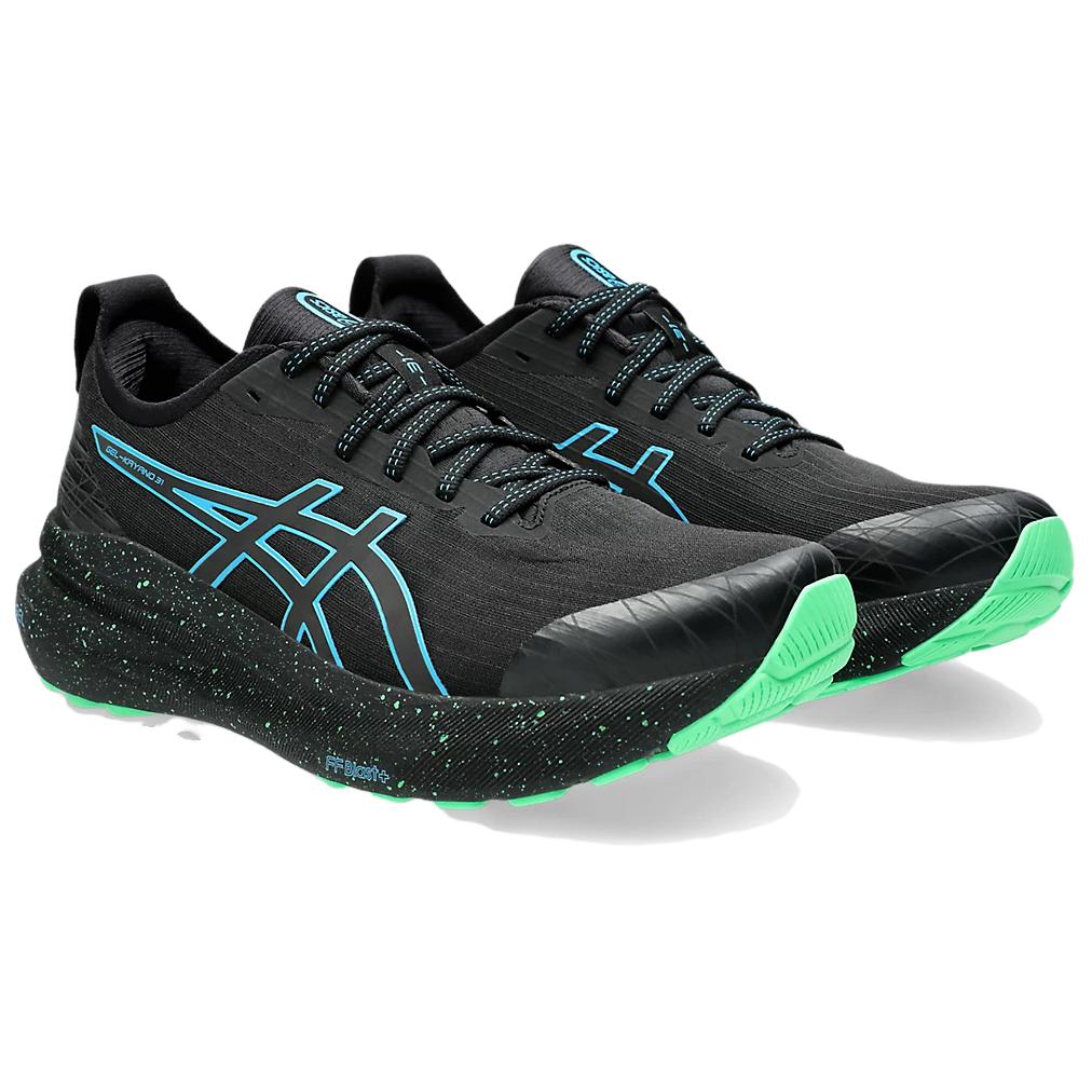 ASICS Gel Kayano 31 Lite Show Black Digital Aqua Sneakers 1011B949-001