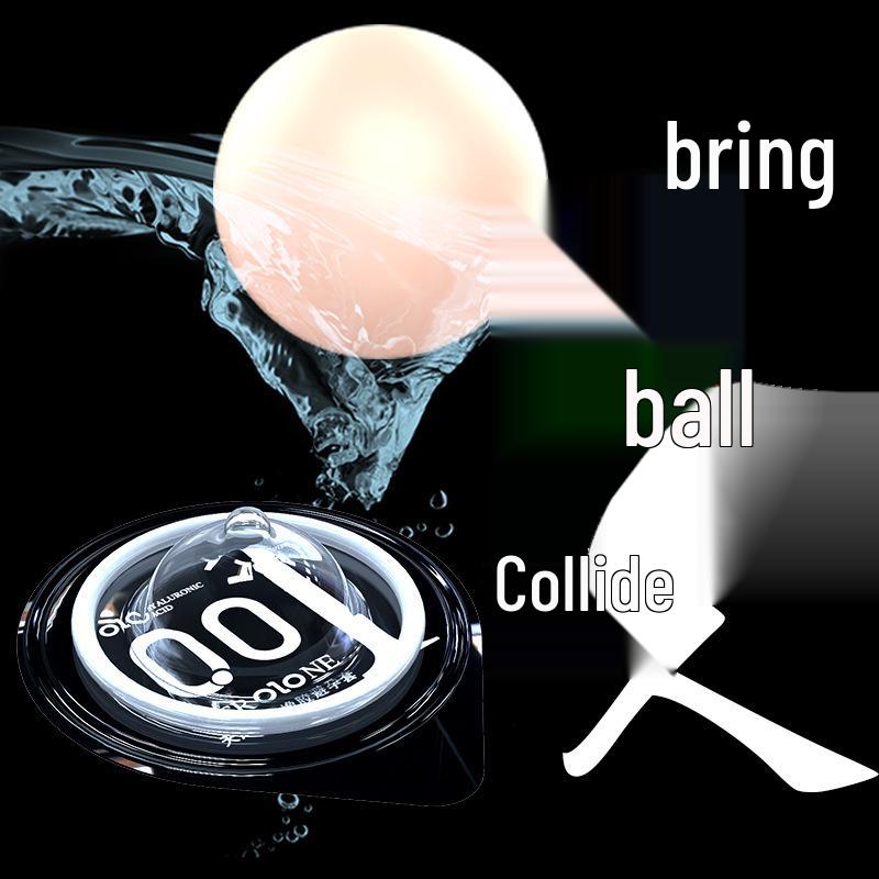 OLO Soft Beaded Condom Sleeve with Hyaluronic Acid for Enhanced Pleasure