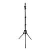 Adjustable Wig Stand Tripod Lightweight Portable Aluminum Alloy Mannequin Head Stand for Hairdressing Training