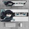 HD Print XXL Gaming Keyboard Pads Demon Slayer Mouse Pad Rug Comic Desk Mat Cartoon Mousepad Pc Accessories Anime Protect Mats