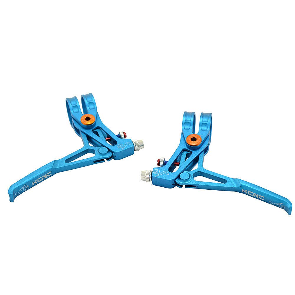 KCNC V6 Fully CNC Machined MTB Brake SK2125 Lever, 66g, Blue,