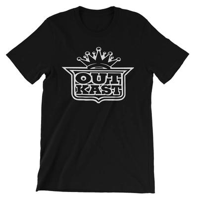 Outkast Hip Hop Maat S M L 2345XL Katoen zwart CG1112 Unisex T-shirt
