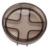  Pool Strainer Lid with wall mount bracket, PVC material, Compatible with 3/4 2400GPH 75110, Provides   for the pump,sand filter, sy to insta