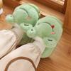 Casual Cute Cartoon Animal Slip On Furry Home Shoes for Girls Boys, Non-slip Warm Comfy Slippers for Indoor