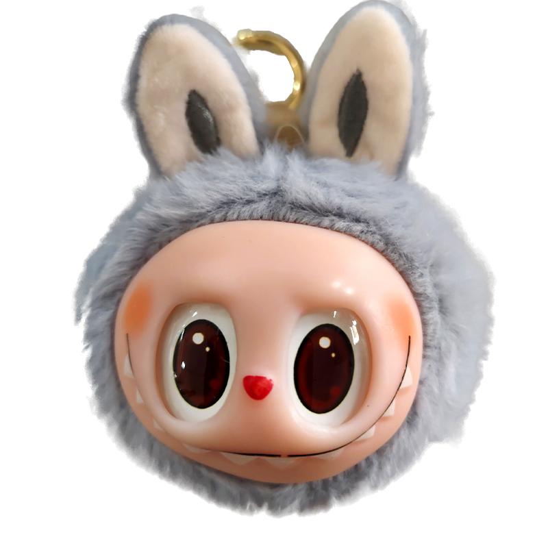 1Pc Plush Cute Plush Pendant Internet Celebrity PP Cotton Collectible Toy Labubu Pendant