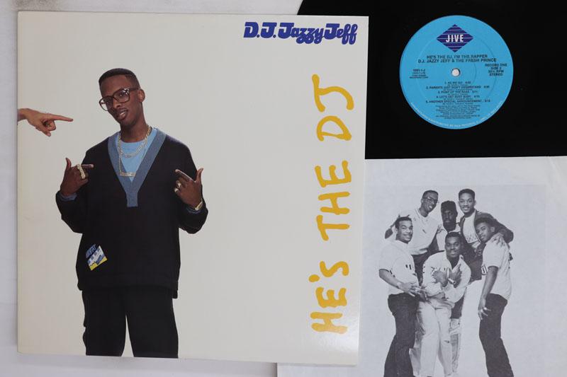 LP Record DJ JAZZY JEFF THE FRESH PRINCE Hes The Dj Im The Rapper 10911J JIVE 1988 US Rap HipHopRB Used