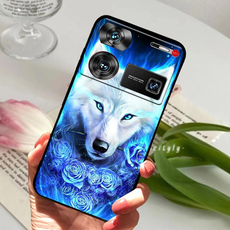 For Nubia Z60 Ultra Case Shockproof Soft TPU Silicone Phone Cover For NUBIA NubiaZ60 Z60Ultra Funda Z 60 Ultra Capa Cute Cartoon