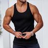 Men's Summer Vertical Stripe Slimming Knit Tank Top