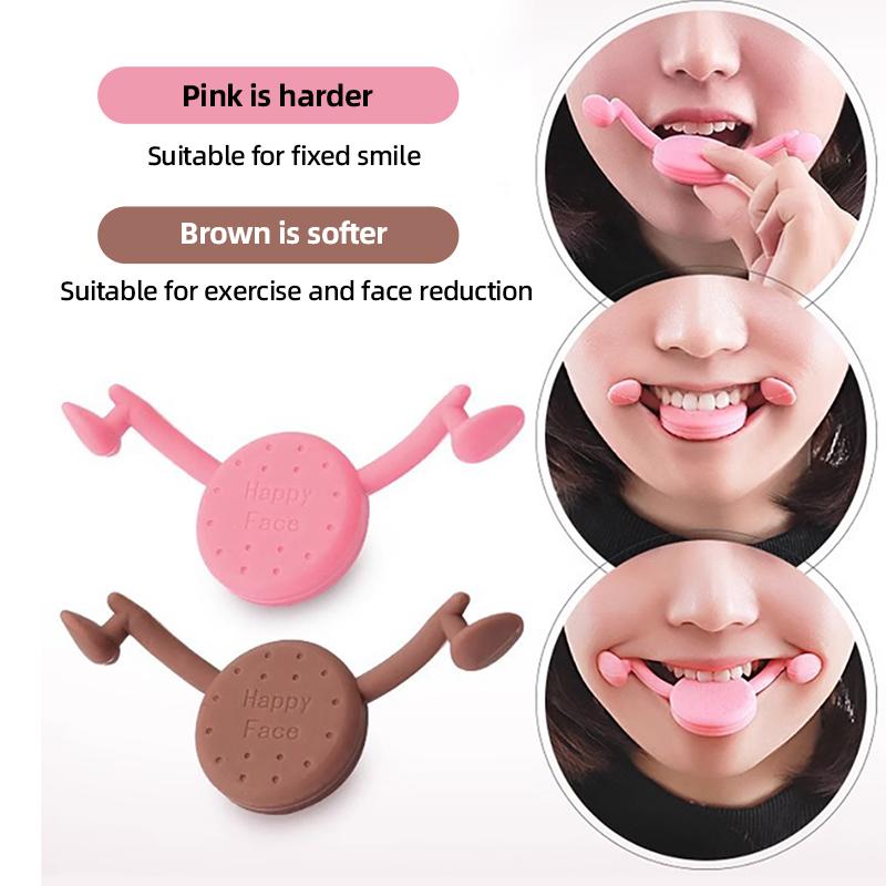 Lächelnskorrektor Gesichts-Kaumuskel-Training Lippentrainer Schiefer Mund Lächelnstraining V-Gesicht Mundwinkel-Hebeartefakt