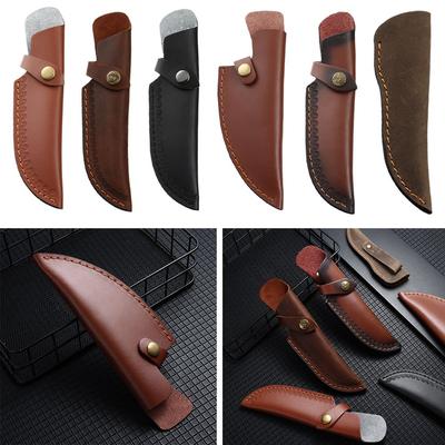 Lederscheidehalter Tasche Jagd Gürtelschlaufe Fall Falten Messer Werkzeug Camp Outdoor Tragen Taschenlampe Fall