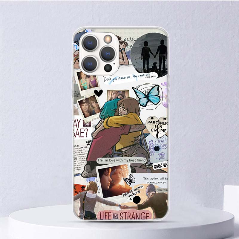Life Is Strange Soft Case For iPhone 16 17 Air 16E 15 Plus 11 12 13 Mini 14 Pro Max Phone Cover Apple 7 8 SE Coque Funda