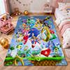 Sonic Hedgehog Carpet Floor Mat Shaggy Rug 8X10 Rug Kids Room Rug Kitchen Floor Mat Fast Drying