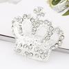 Fashion Elegance Women Crown Shape Princess Brooch Dress Pin