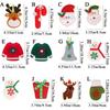 Non-woven Fabric Christmas Tree Decoration Gloves Christmas Ornament  Noel Navidad