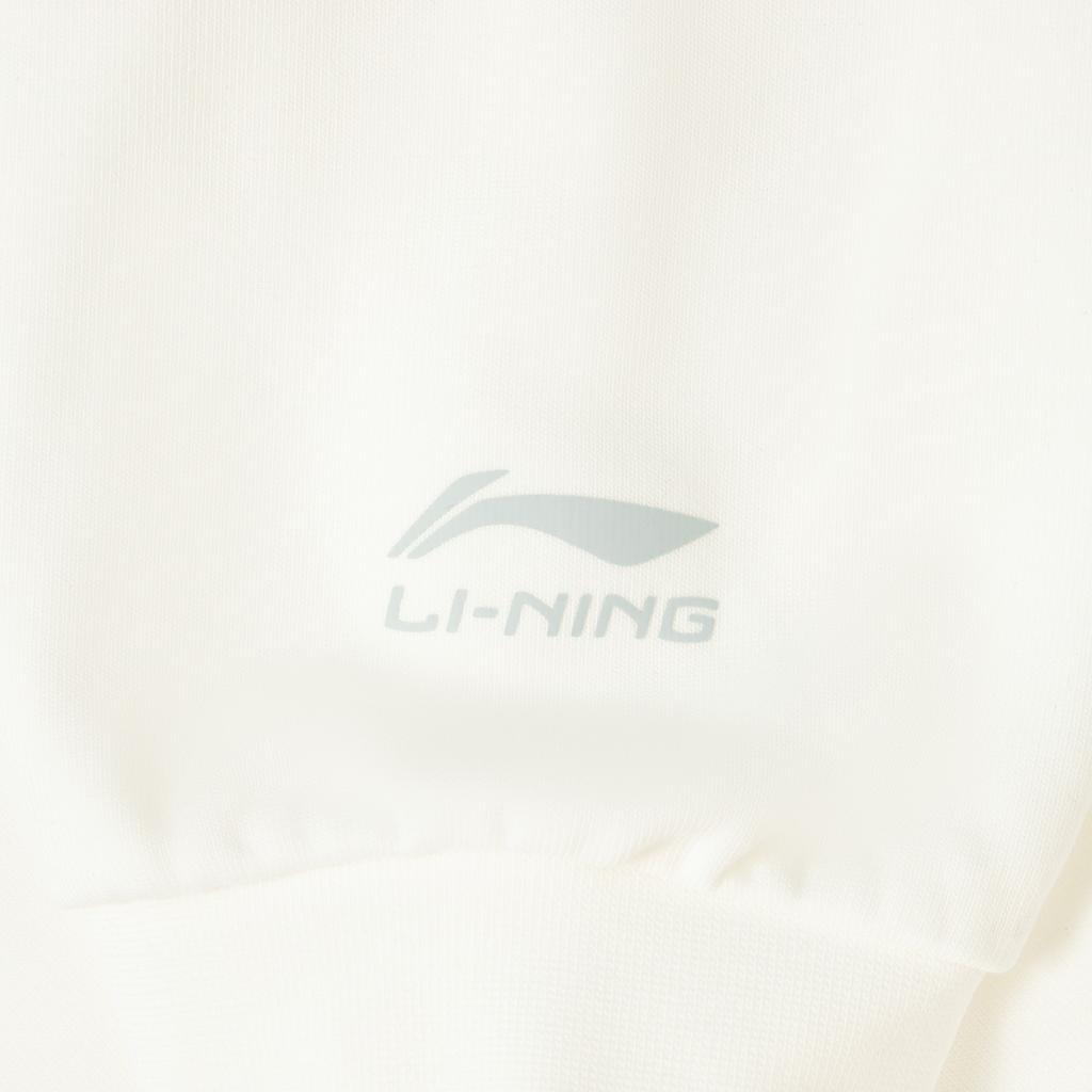 Li Ning Sports Lifestyle Series Round Neck Logo Sweatshirt Women Sweatshirt AWDW640-1