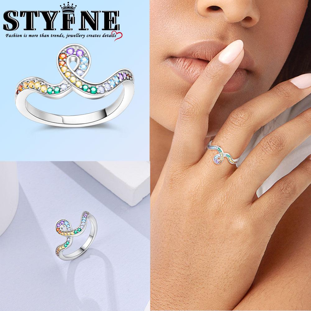 Valentine Day Engagement Ring copper Heart, Red, Pink, White, Blue Ring for Women Holiday Jewellery Gift High Quality