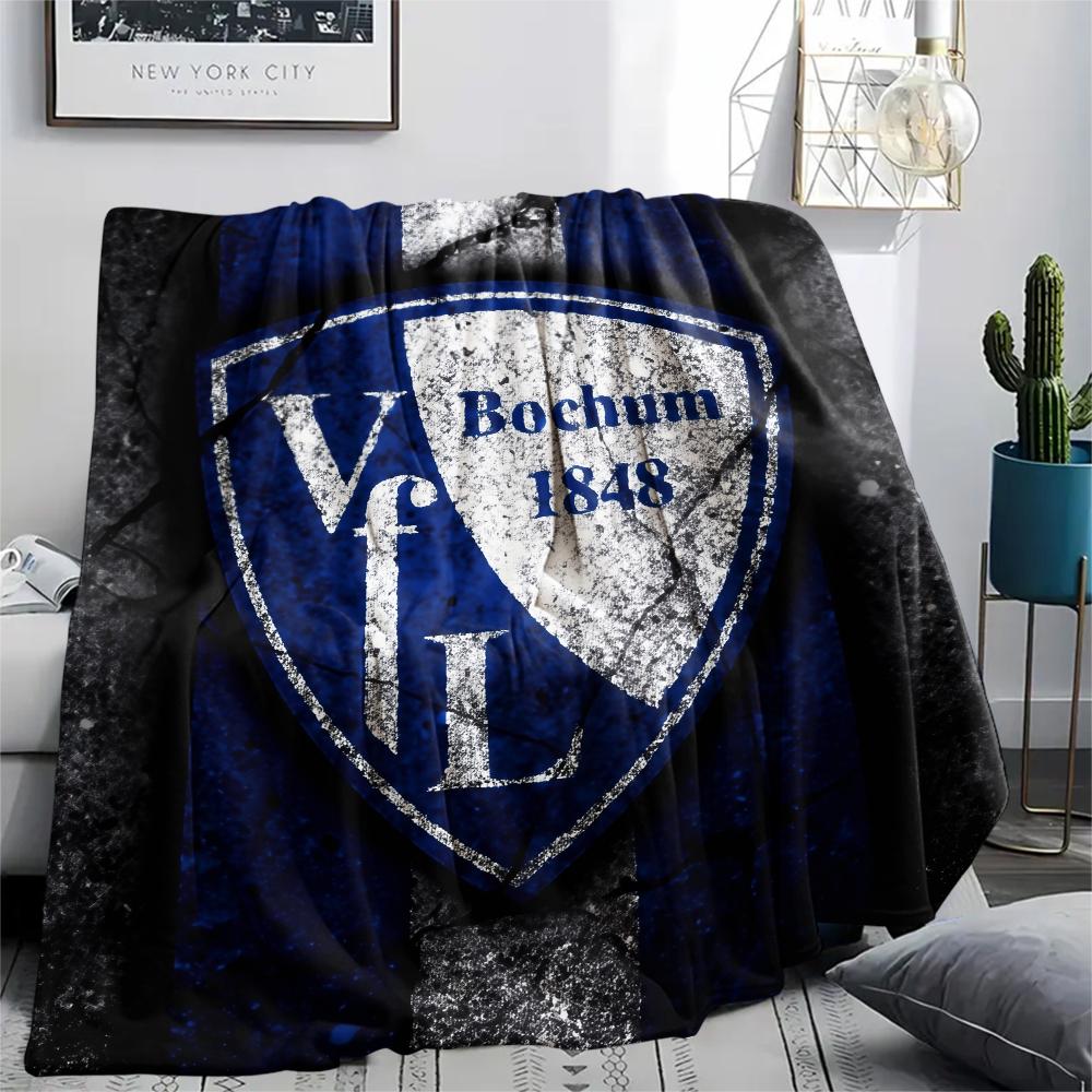 

Bochum,pattern Flannel Blanket, High quality Comfortable for All Seasons, Home Decor, Warmth and Comfort, Perfect for Gifts. 80cm x 120cm
