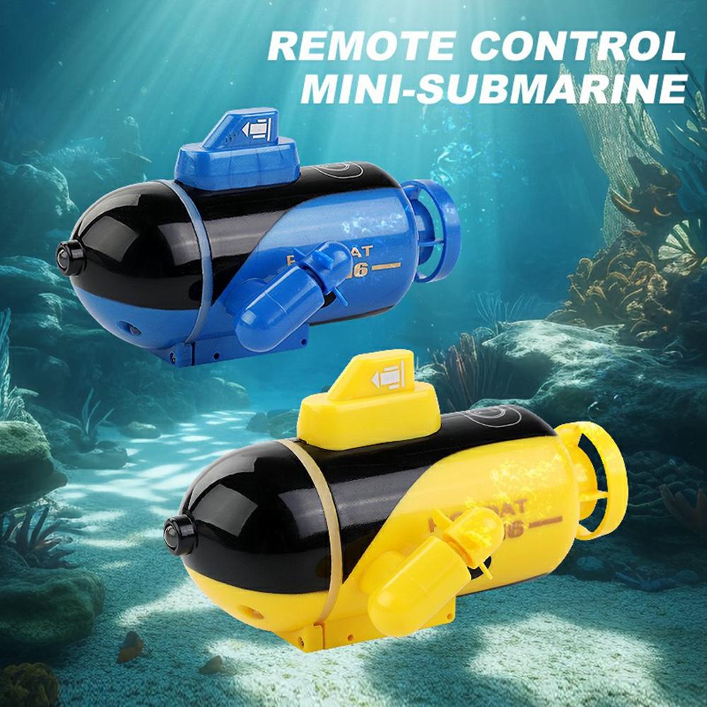 

777-589 RC Submarine Toy Diving Boat Remote Control Electric Rechargeable Toy Blue