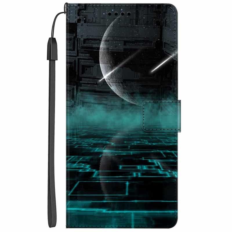 

Landscape Wallet Cover For Samsung S25 Ultra / S25+ / S25 Edge / S25 Case Cute Flip Leather Stand Case For Galaxy S25Plus 5G S25 Galaxy S25 Edge&Case & Strap