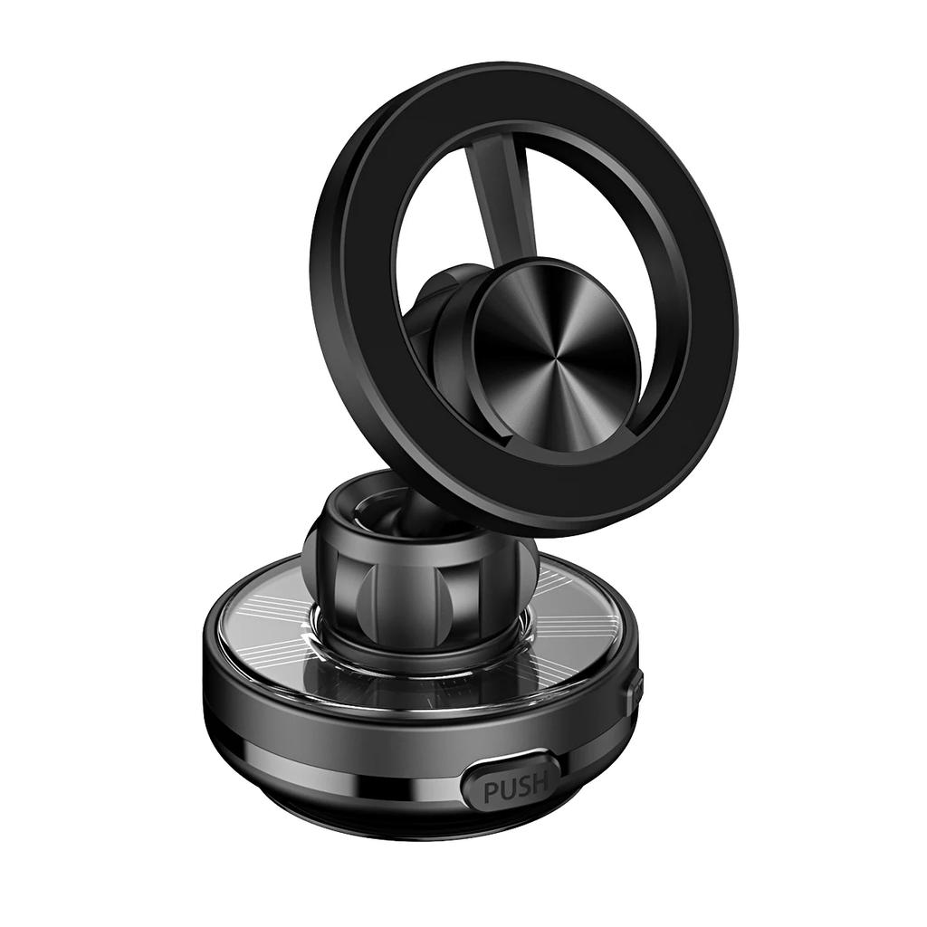 Car Magnetic Phone Holder - Suction Cup Smartphone Stand, 360 Degree Rotating Mount Adjustable Car Dashboard Phone Holder