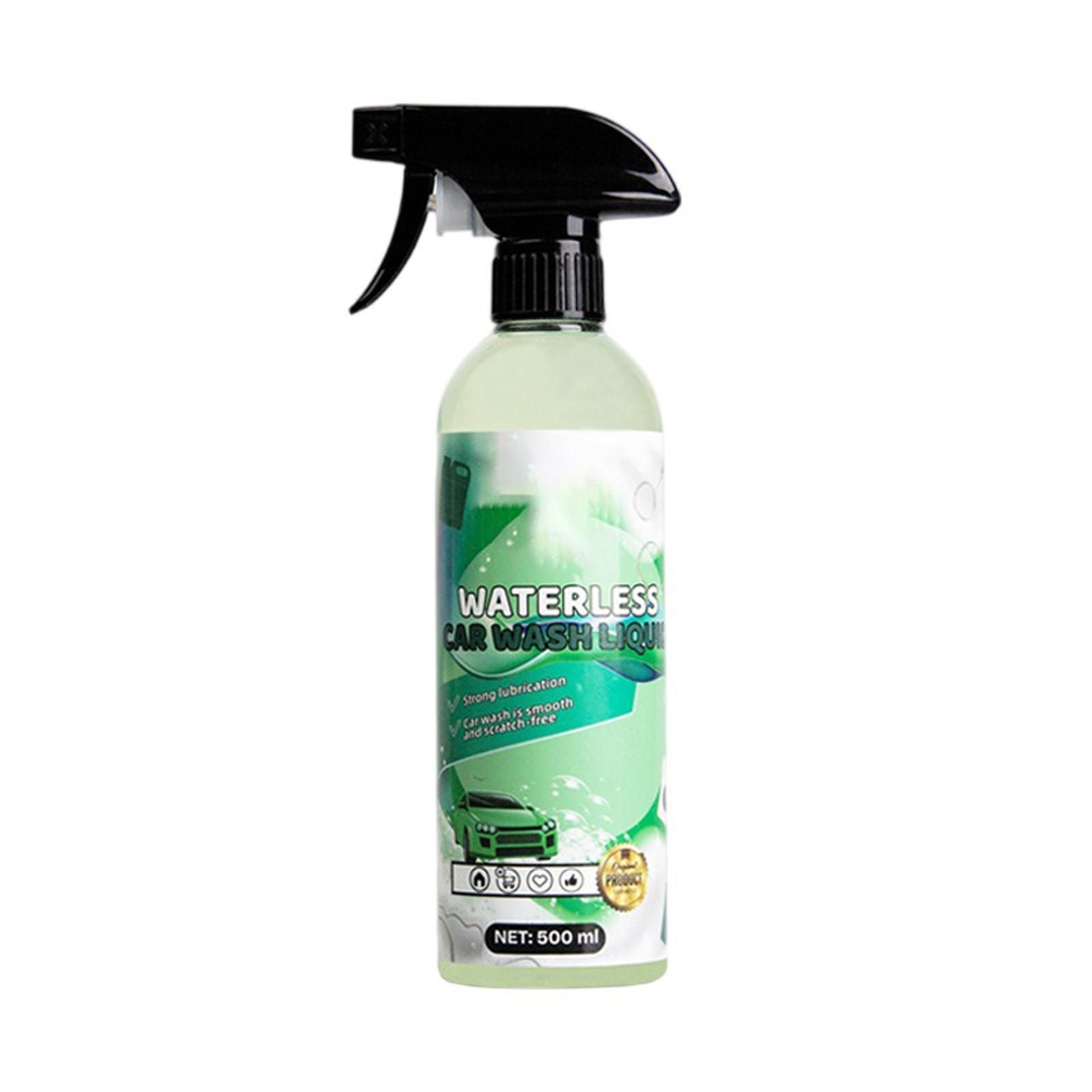 

Жидкость для мойки автомобиля без воды Сильная дезактивация Концентрированная Бесводная Мойка Специальное средство для покрытия автомобильной краски для автомойки(500мл) One Size