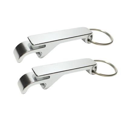 Creative Keychain Keychain Bottle Opener Multi-functional Kitchen Can Opener Aluminum Alloy Beer Bottle Opener Bar Bottle Opener