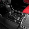 Car Gear Shift Panel Cover Decals for 2011 2012 2013 2014 Dodge Charger Accessories Carbon Fiber Interior Stickers