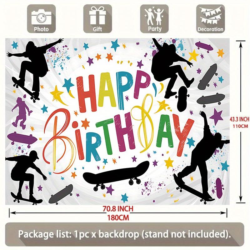 Party Backdrop Birthday Photo Booth Background Wall Decor