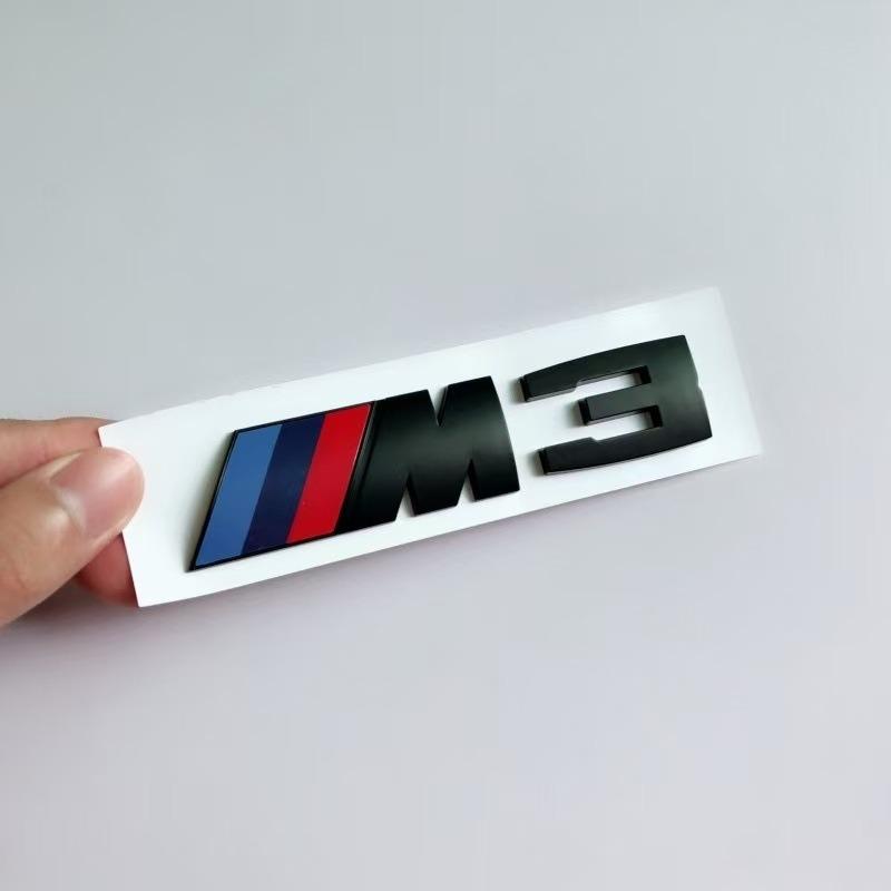 Suitable For B M W Group M3 Emblem Standard Trunk Tail Standard ABS Logo Sticker For BMW E30 E46 E36 X1 X3 X5 X6 X7 F30 F20 Yo2