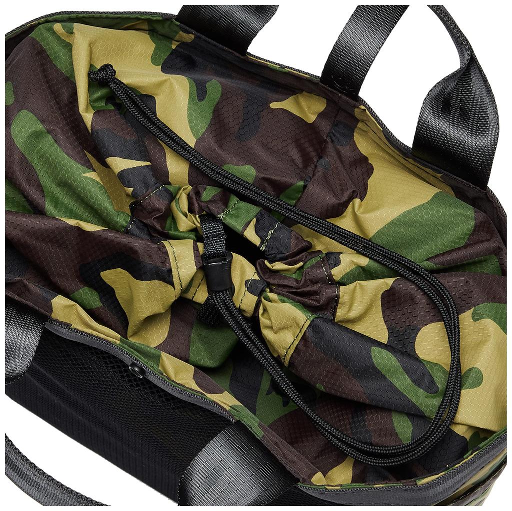 Black Label Official Tote Bag SUNSET PARK TOTE RIPSTOP NYLON BAG Woodland Camo [Manhattan Portage] (S)