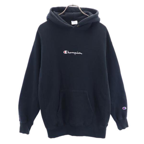 

Champion Mono Blue Replica Reverse Weave Logo embroidery Long sleeve Sweatshirts Men s Used
