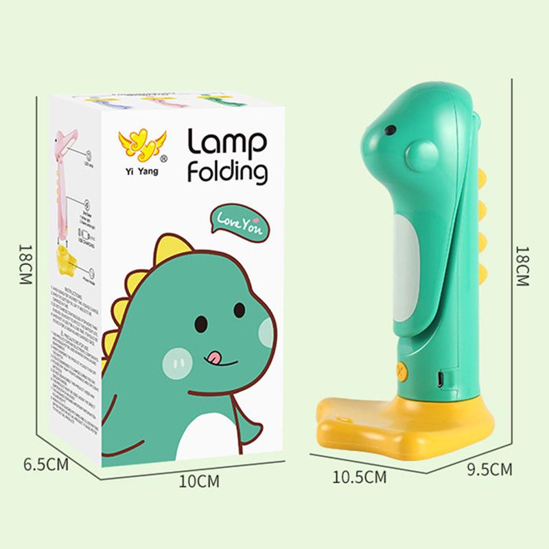 Touch Switch Cute Dinosaur LED Night Light for Kids Children Gift Bedroom Table Lamp USB Rechargeable Sleeping Timming Light