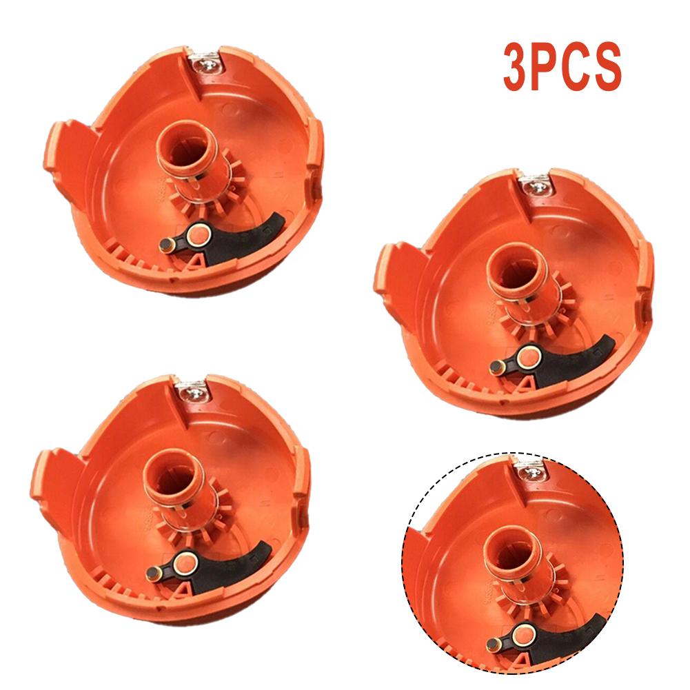 3 Piece Spool Cap Replacement for GH3000 Trimmer Models Compatible with OEM Part 90583594N LST540 LST540B GH3000R