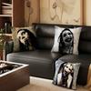 MMarilynS MMansonS Pillow Case Antidustmite Pillowcase Invisible Zipper Silky Short Plush Sofa Cushion Cover