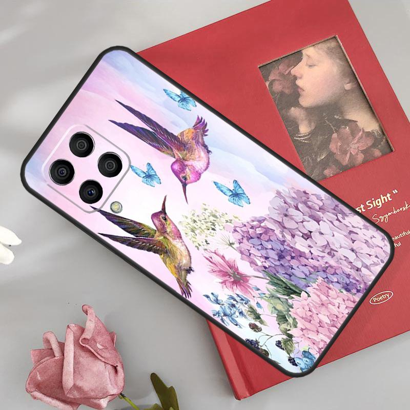 Hummingbird Case For Samsung Galaxy M33 M15 M55 M13 M23 M53 M31 M51 M14 M34 M54 M20 M30s M32 M52 Cover