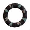 Knitted Bracelet Protector AntiCollision Woven Wristband High Thick Textile Hair Elastic for Women,