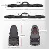Quick Detaching Scubas Fin Straps Rubber Construction Flippers Straps Swimming Fin Belt for Any Foot Size Easy Installation