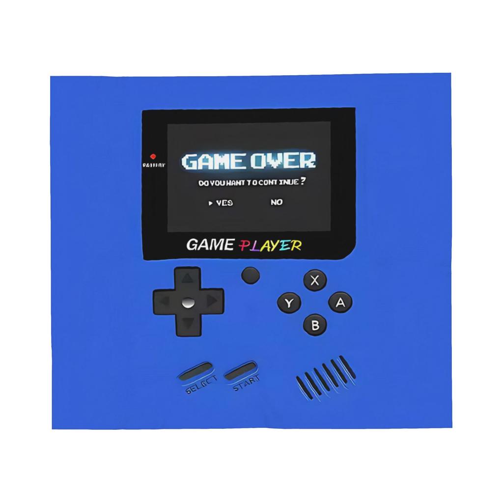 Games Console Handheld Gamer Knitted Blankets Flannel Controller Warm Throw Blanket for Airplane Travel Quilt Breathable